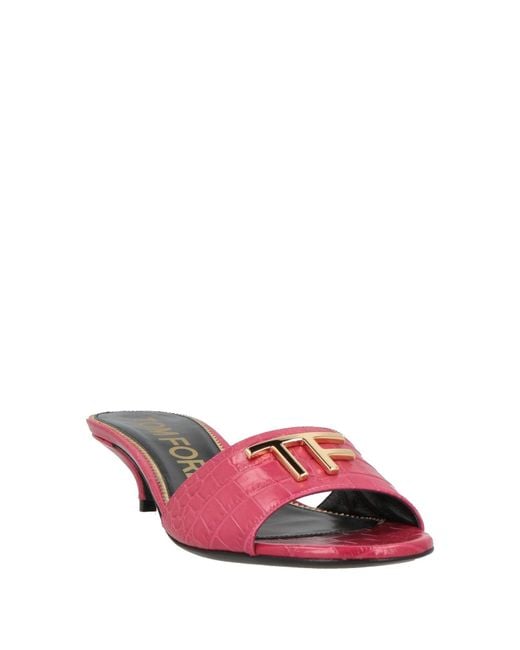 Tom Ford Pink Sandals