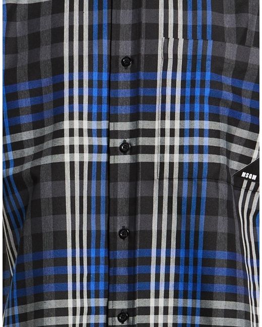 MSGM Blue Shirts for men