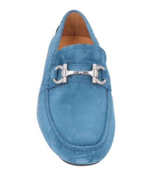 Ferragamo Blue Loafer for men