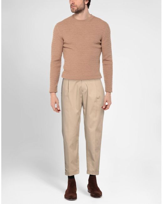Paolo Pecora Hose in Natural für Herren