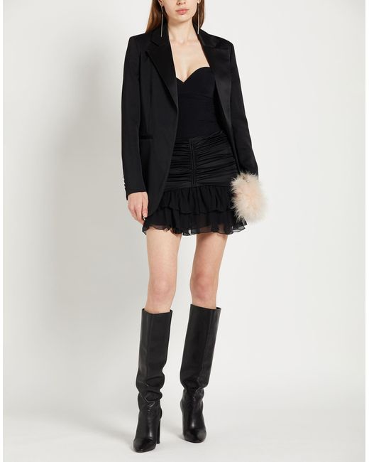 Blumarine Black Mini Skirt Viscose