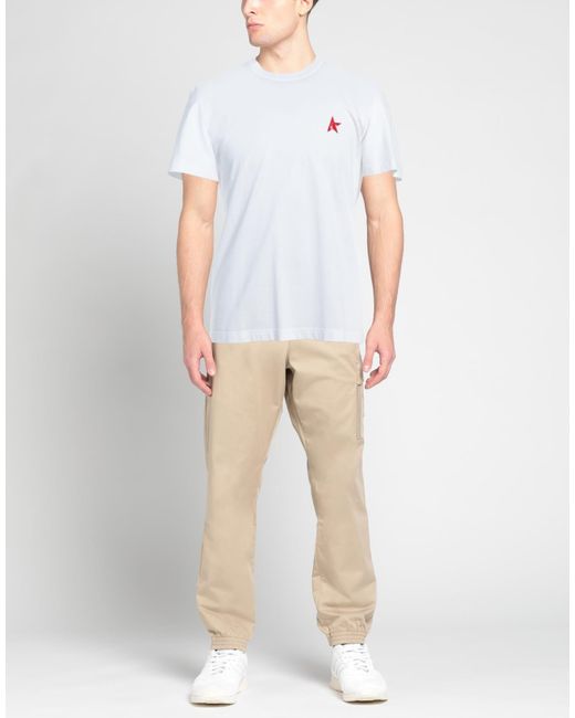 T-shirt Golden Goose Deluxe Brand pour homme en coloris White