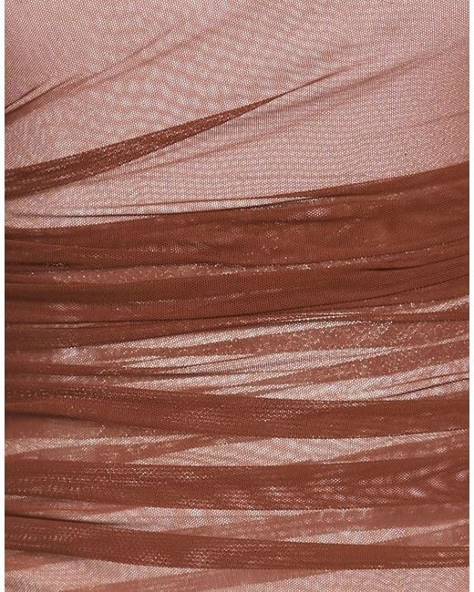 Atlein Brown Top Polyamide, Elastane