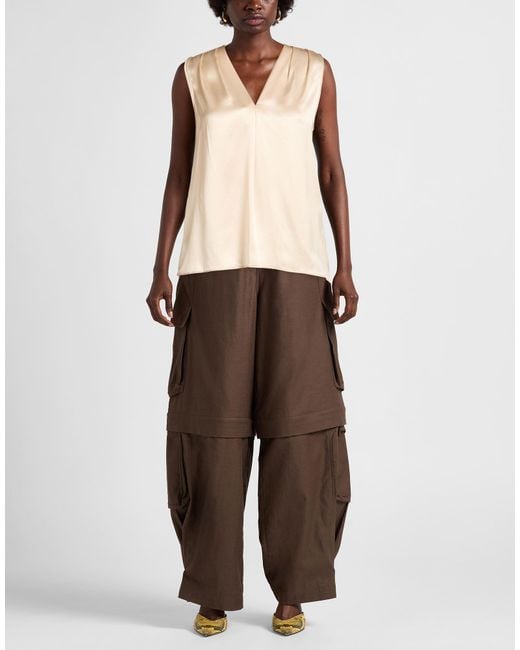 Eleventy Natural Top Silk
