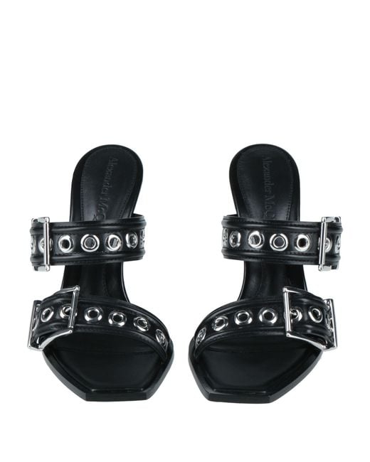 McQueen White Sandals