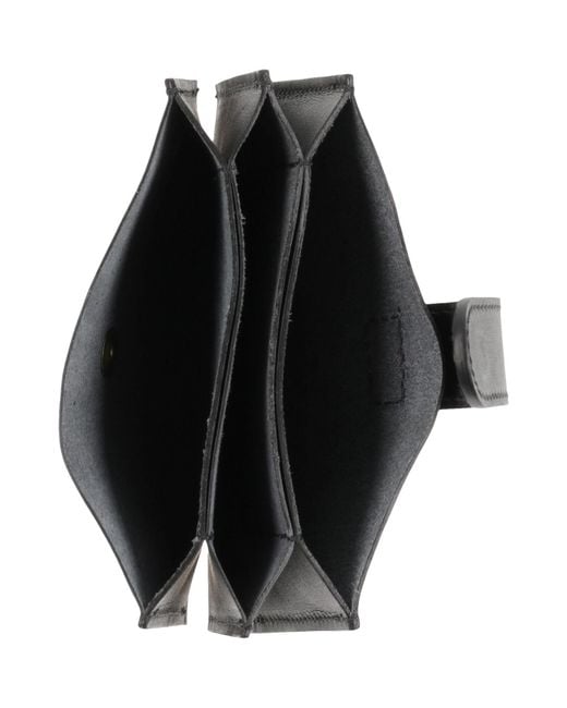 Il Bisonte Black Cardholder Leather