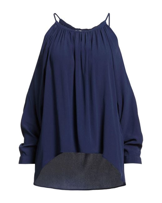 Semicouture Blue Tops