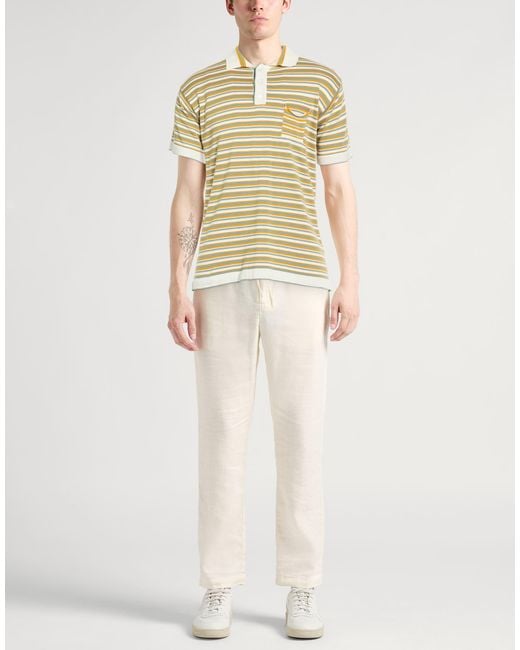 Daniele Fiesoli Natural Polo Shirts for men