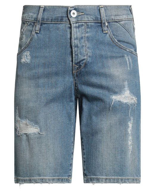 0/zero Construction Blue Denim Shorts for men