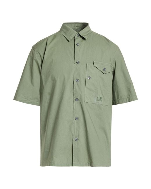 C P Company Green Shirts for men