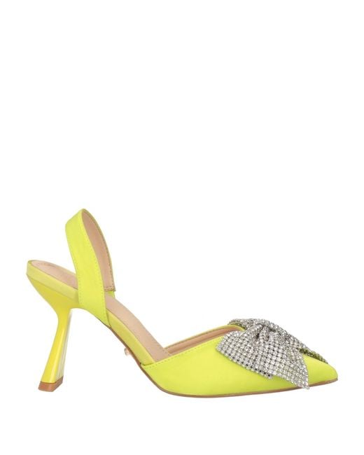 Twenty Four Haitch Yellow Pumps