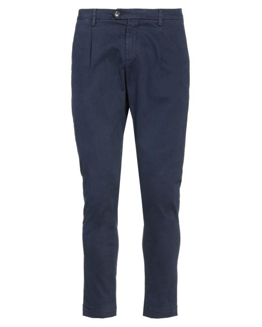 Yan Simmon Blue Trouser for men