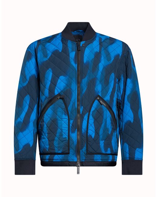 ARMANI EXCHANGE Blue Jacket for men