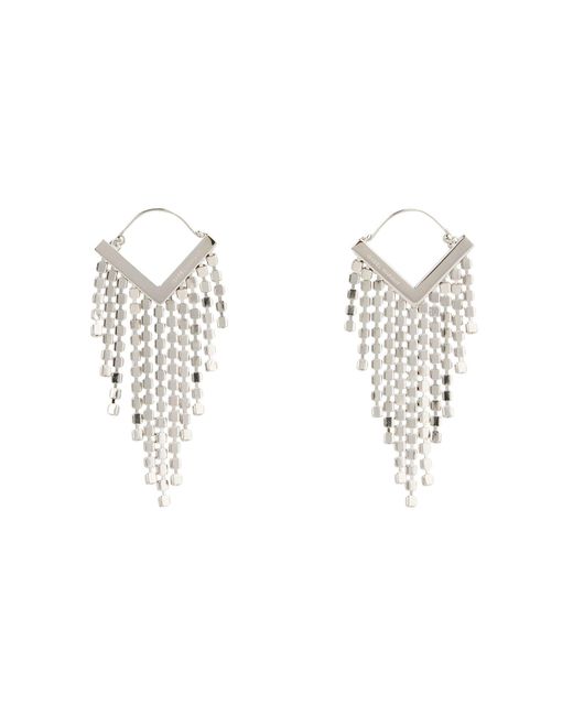 Isabel Marant White Earrings