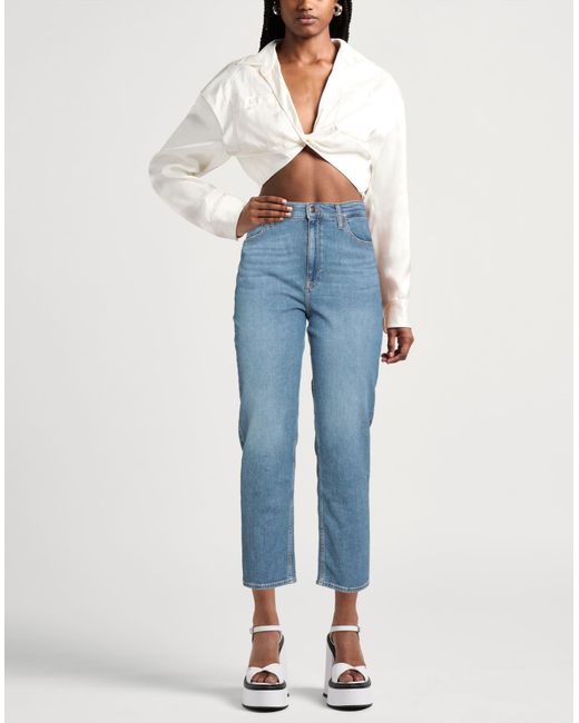 Lee Jeans Blue Jeans Cotton, Elastane