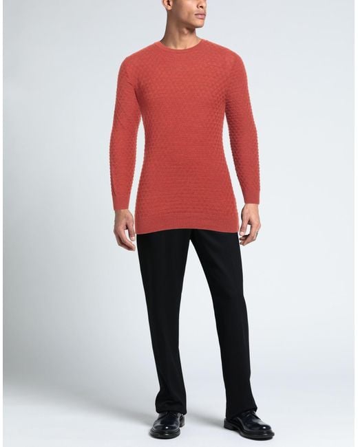 Cashmere Company Pullover in Red für Herren