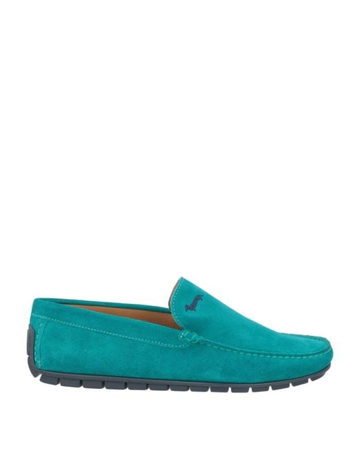 Harmont & Blaine Green Loafers Leather for men