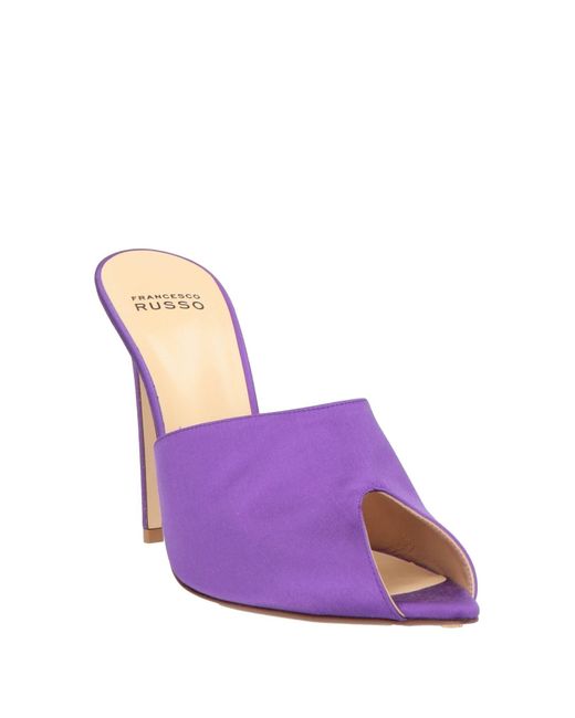 Sandali di Francesco Russo in Purple