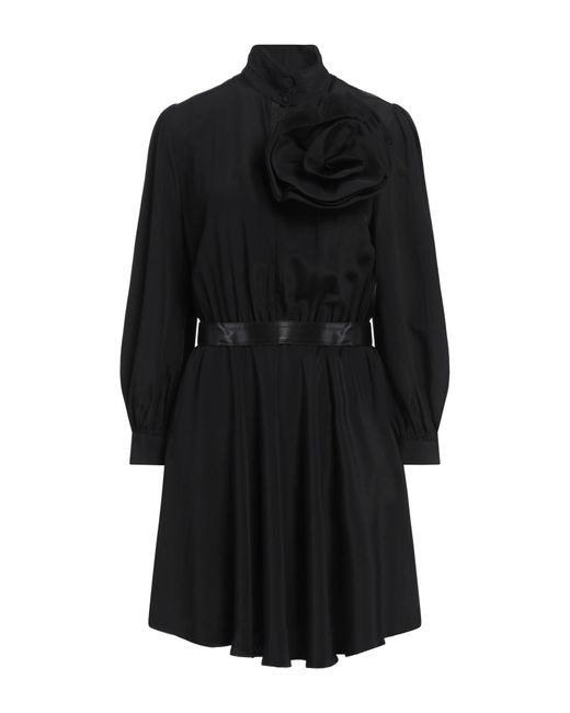 SIMONA CORSELLINI Black Mini Dress