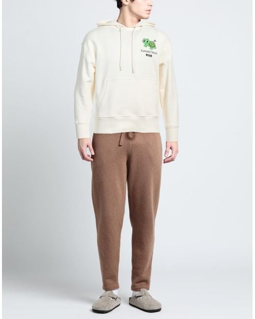 MSGM Sweatshirt in White für Herren