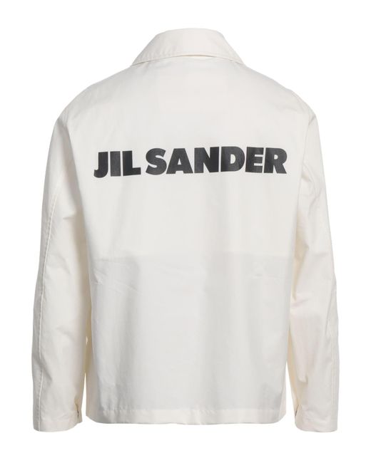 Jil Sander White Jacket for men