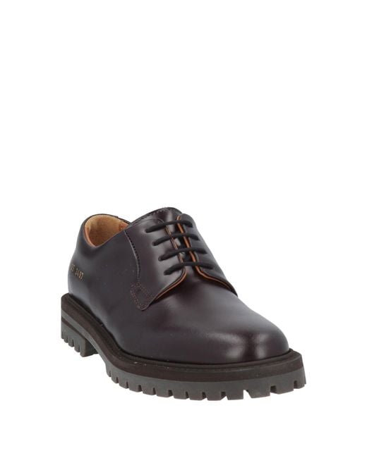 Common Projects Brown Schnürschuh