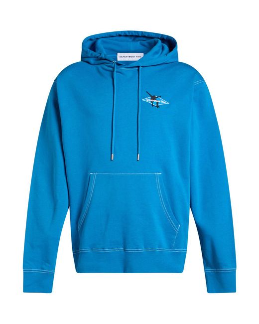 Department 5 Blue Sweatshirt Cotton for men