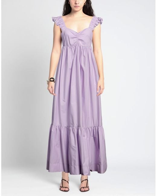 Actitude By Twinset Purple Maxi Dress