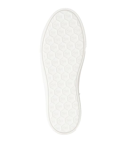Stuart Weitzman White Trainers