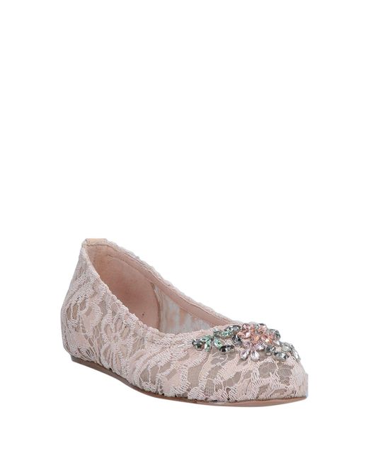 Le Silla Pink Ballet Flats