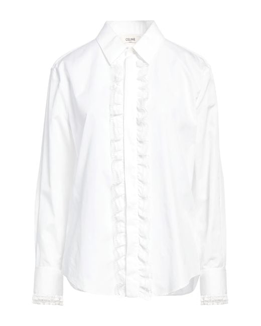Céline White Shirt