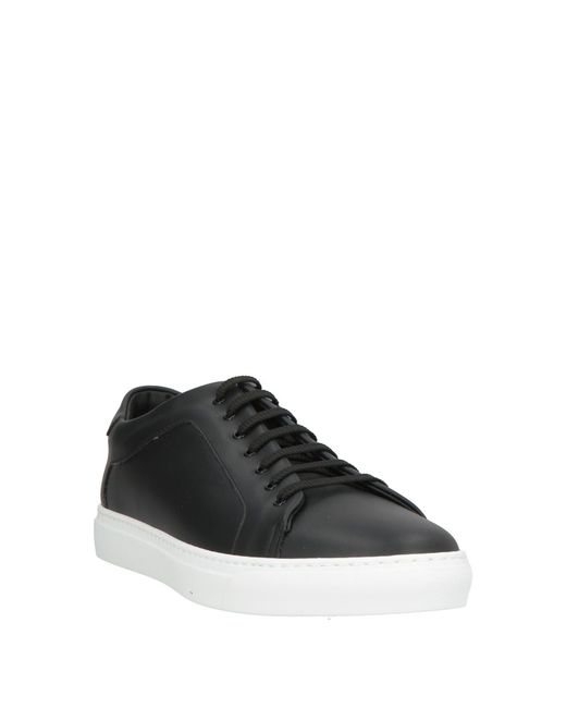 Dondup Black Sneakers Leather for men