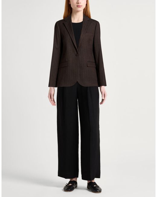 JJXX by JACK & JONES Black Blazer Polyester, Viscose, Elastane