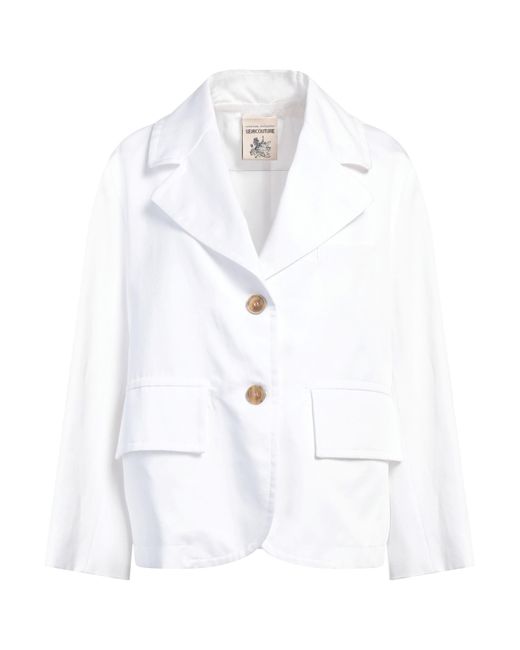 Semicouture White Blazer