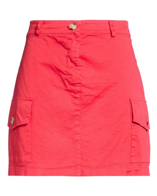 ViCOLO Red Mini Skirts