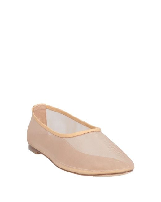 Staud Natural Ballet Flats
