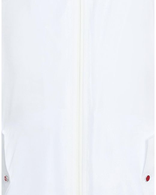 Kiton White Jacket Polyester for men