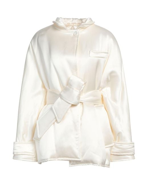 Margaux Lonnberg White Ivory Jacket Viscose