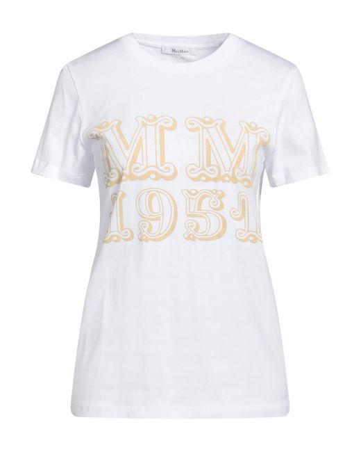 T-shirt di Max Mara in White