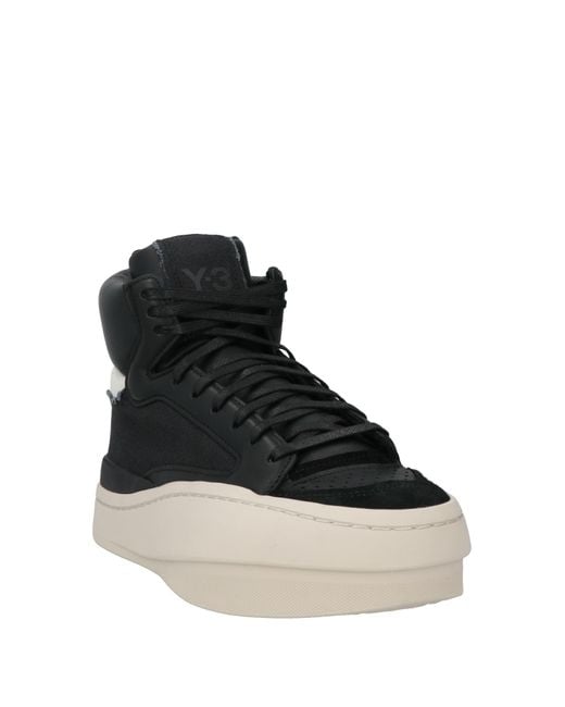 Y-3 Black Trainers for men