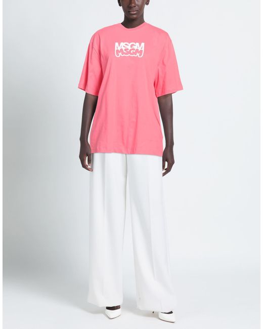 Camiseta MSGM de color Pink