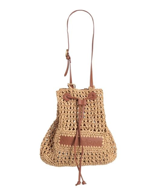 Borsa A Spalla di Maliparmi in Natural