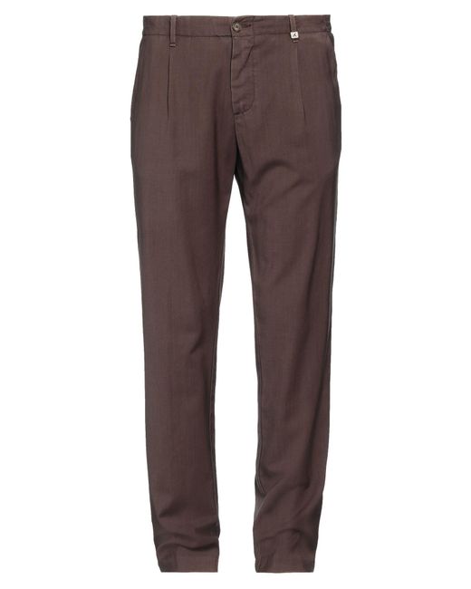 Myths Brown Pants Virgin Wool for men