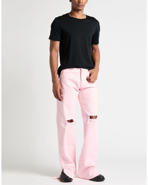 Vetements Pink Jeans for men