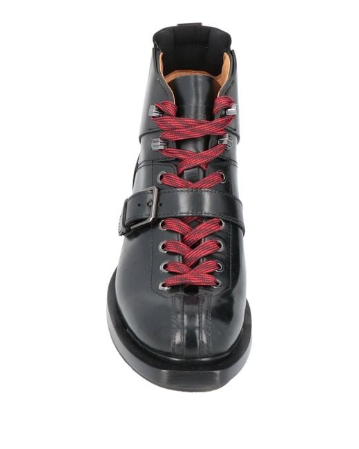 Santoni Gray Ankle Boots for men