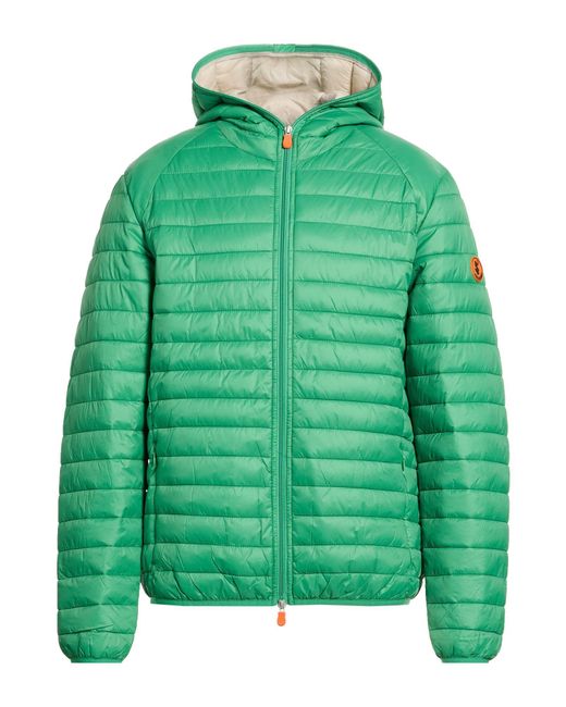 Save The Duck Green Puffers for men