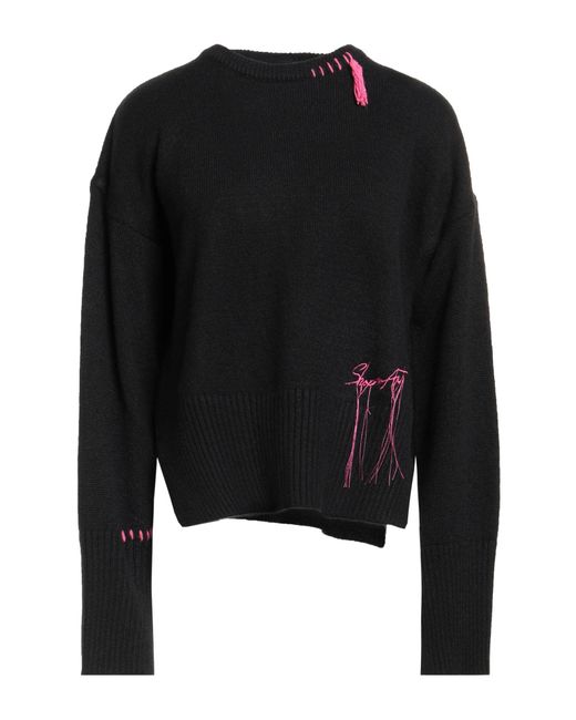 Pullover Shopart de color Black