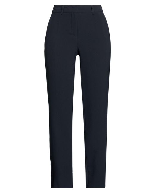RUE DU BAC Blue Midnight Pants Polyester, Elastane