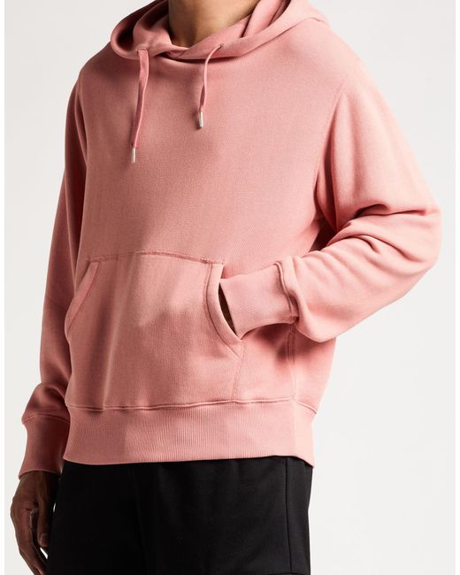 Rag & Bone Pink Sweatshirt Cotton, Elastane for men