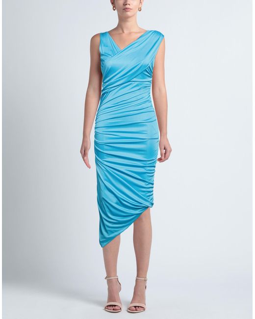 Boutique Moschino Blue Midi Dress